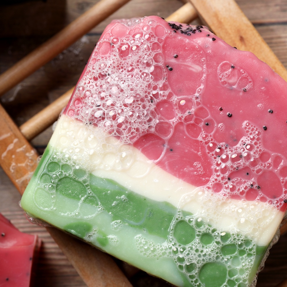 Watermelon Cold Process Soap Project image number null