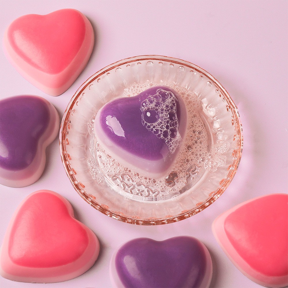 Ombre Heart Soap Project image number null