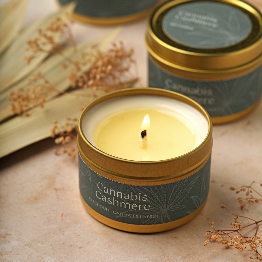 Cannabis Cashmere Candle Project image number null