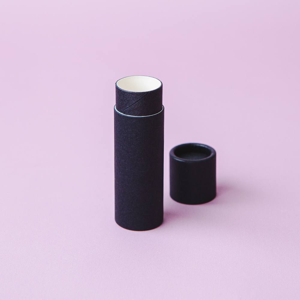 0.3 oz Black Paperboard Tube image number null