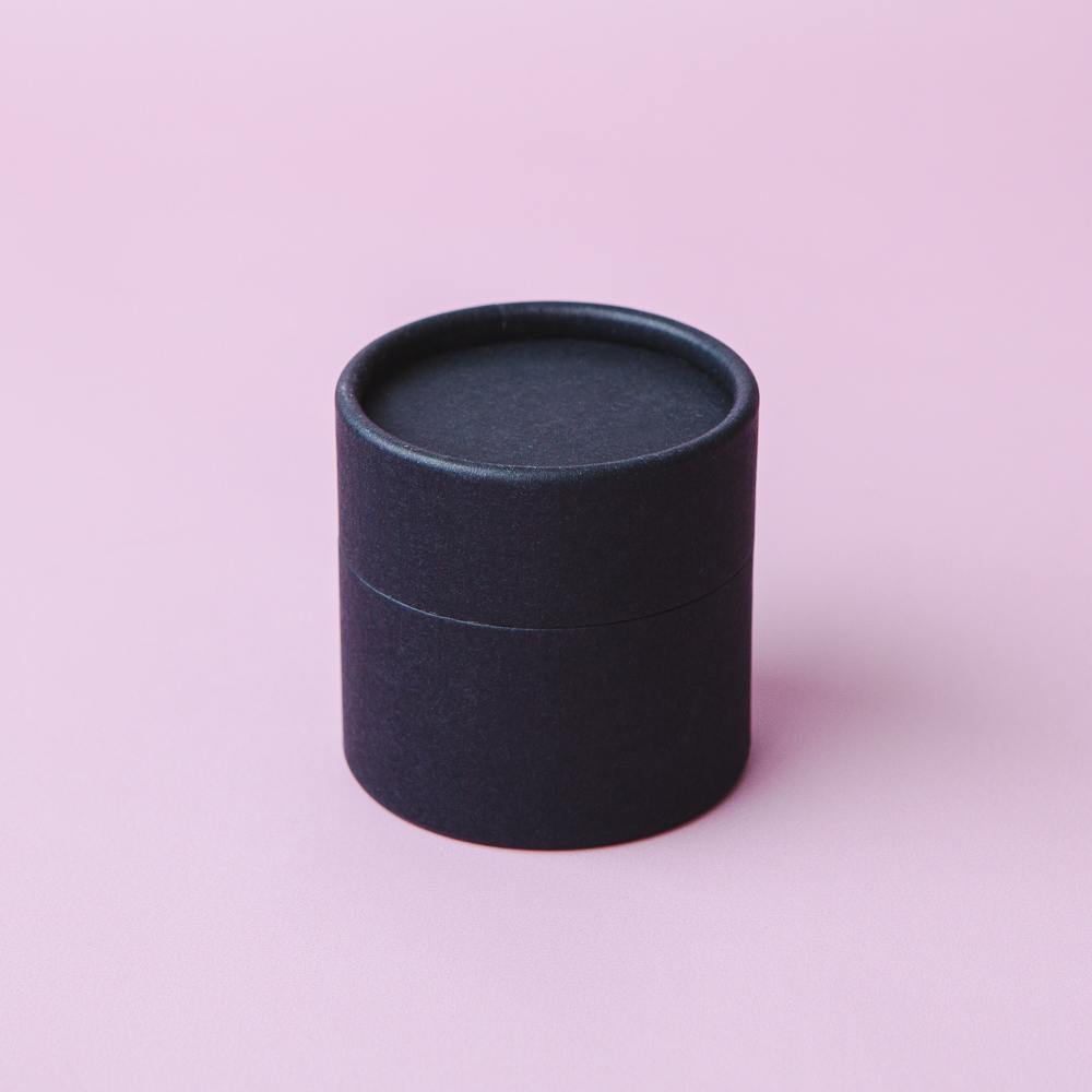 2 oz Black Paperboard Jar image number null