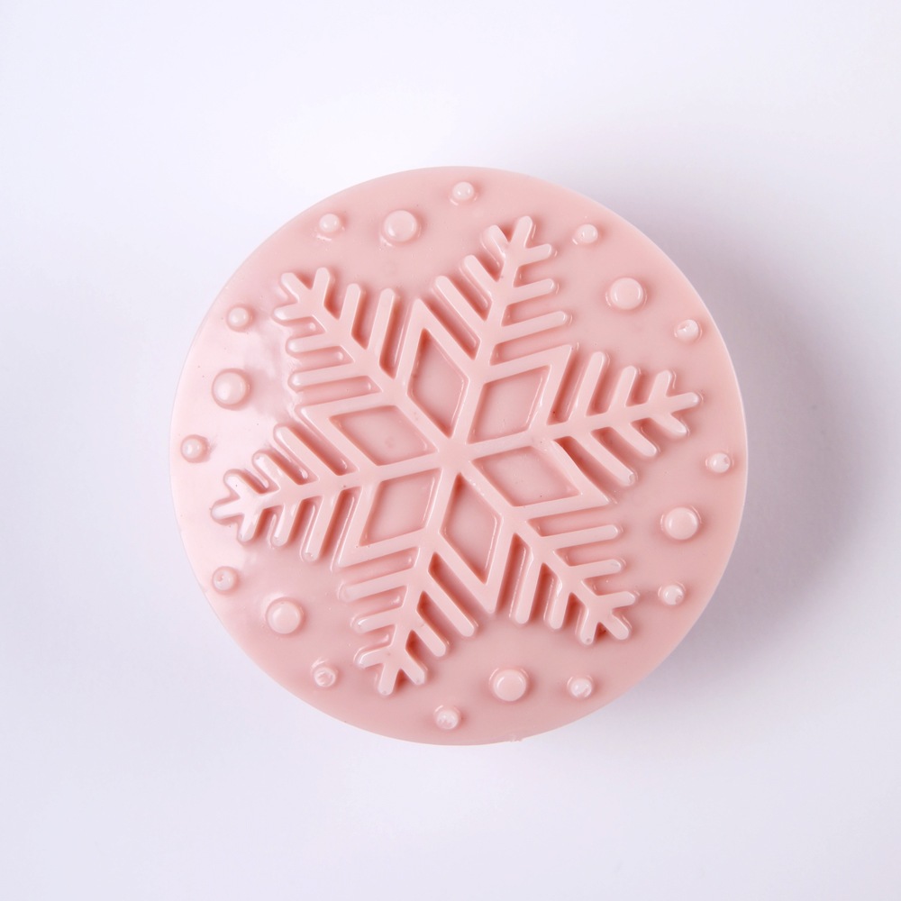 4 Cavity Snowflake Silicone Mold image number null